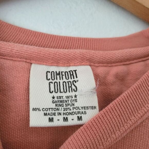 Lake George NY Adirondacks Sweatshirt Pink Orange Yellow Medium - Picture 3 of 9